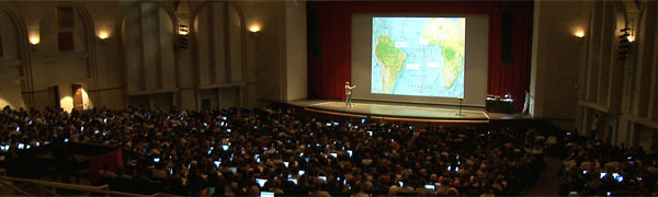 UA mega classes in Centennial Hall