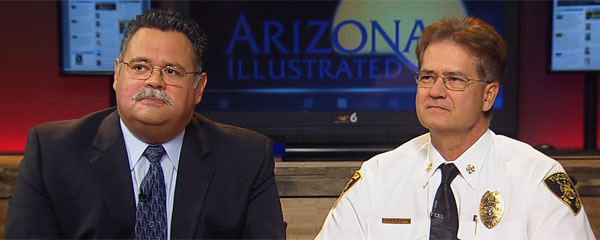 Police Chief villasnor and Fire Chief Kelly