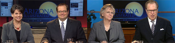 Linda Valdez, Jim Nintzel, Ann Brown with host Bill Buckmaster