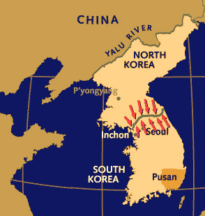Map 38th Parallel
