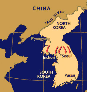 Map 38th Parallel
