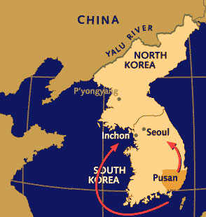 Korean War Map1