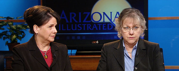 Linda Valdez and Ann Brown