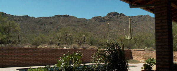 Tucson's Water harvesting home