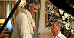 Bocelli and Foster Christmas Concert Preview Pic