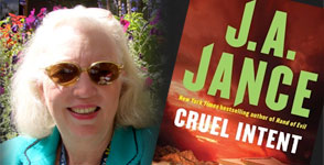 Author J.A. Jance and her latest thriller, "Cruel Intent"