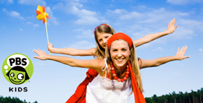 Mother and Daughter Playing