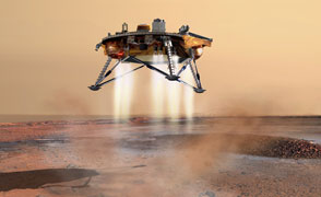 Phoenix Mars Lander Landing