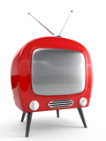 old analog TV