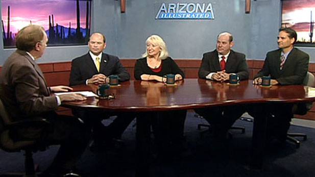 District 30 GOP candidates Frank Antenori, Sharon Collins, David Gowan and Doug Sposito