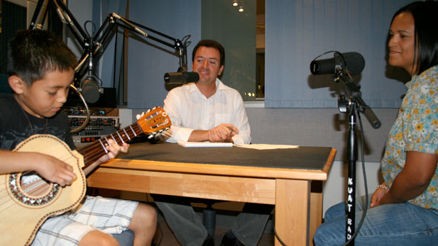 Musician Fernando Manzano, Tony Paniagua and Mrs. Manzano