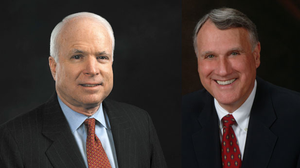 Arizona Senators John McCain and Jon Kyl