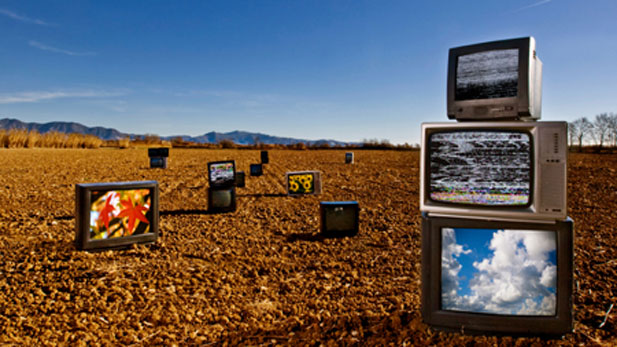 Televisions in a Desert