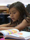 Child studying