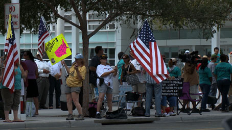 Protesters Protesters