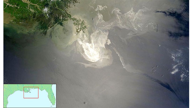 gulf oil nasa image