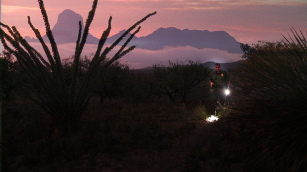 border patrol flashlight spot