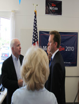 McCain and Paton Talk