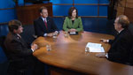 Three of the four candidates for two seats on the Arizona Corporation Commission, Republicans Gary Pierce and Brenda Burns and Democrat David Bradley.