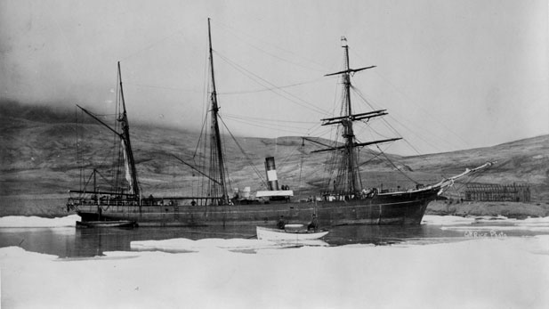 The USS Proteus in Lady Franklin Bay