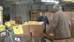 We visit two food banks in Nogales, Arizona where there is a huge need for these services.