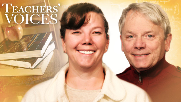 Teachers Voices DBradshaw & DPoll 617x347