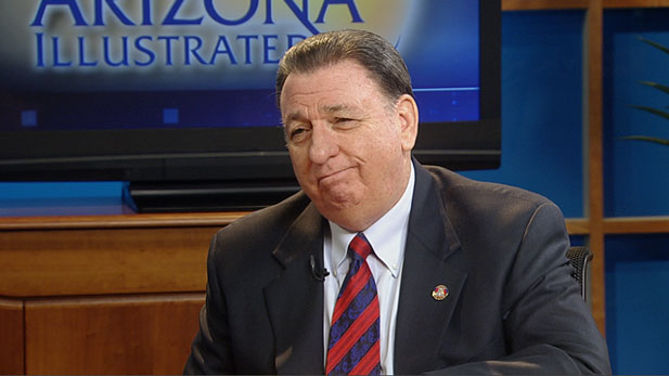 Steve Lynn, outgoing chairman of the Arizona Independent Redistricting Commission, discusses the work of redrawing state Congressional district boundaries. 