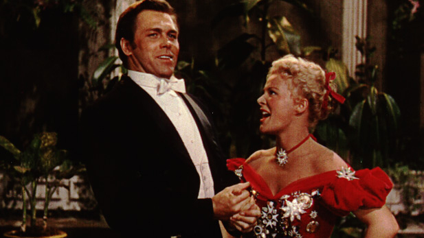 Howard Keel and Betty Hutton in "Annie Get Your Gun"