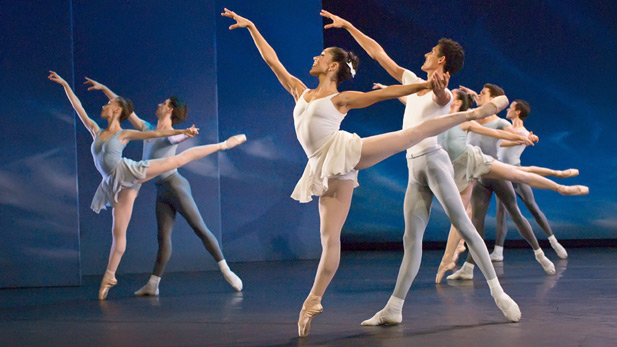 The Miami City Ballet performs George Balanchine's “Square Dance.”