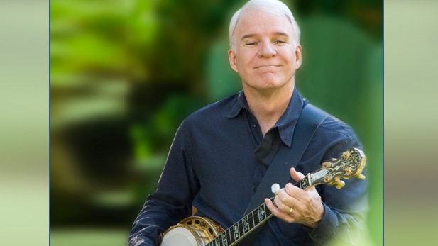 Banjoist and narrator, Steve Martin