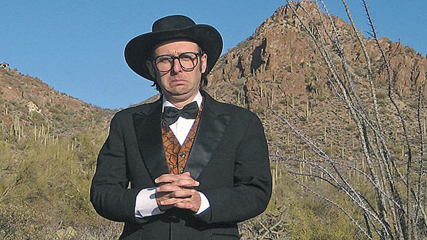 Comedian (and occasional country & western entertainer) Neil Hamburger in Tucson