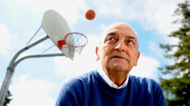 Sonny Vaccaro, former executive at Nike, Adidas and Reebok, in Berkeley, Calif.