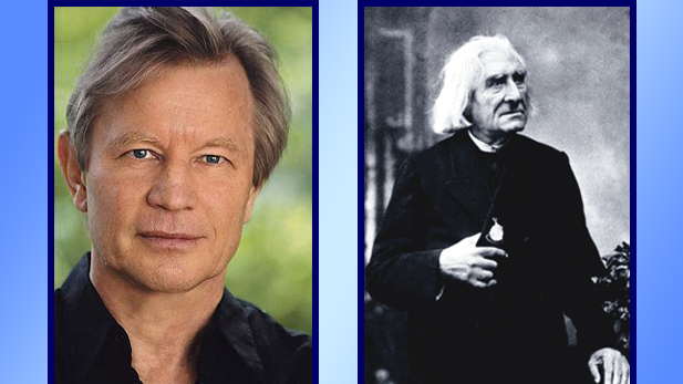 Actor Michael York portrays composer and pianist Franz Liszt in "Lisztian Loves"