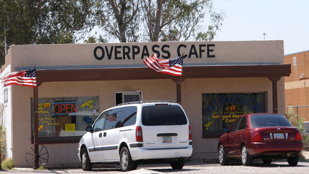 overpass cafe spotlight