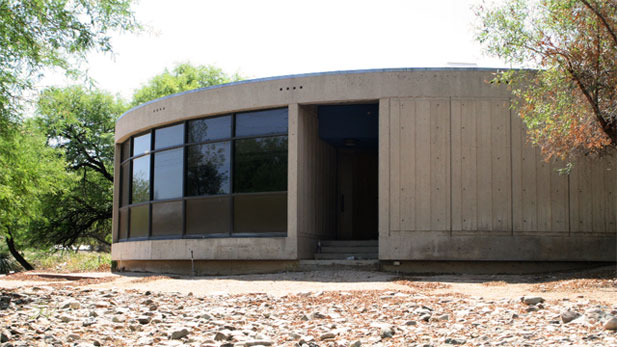 The Valley National Bank Operations Center is an early example of modern architecture in Tucson.