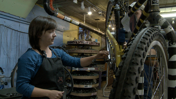 The University of Arizona and BICAS, Bicycle Inter-Community Arts and Salvage, are working on a project to try to recycle bicycles abandoned by students who leave for the summer.