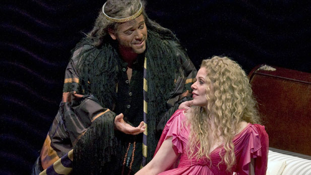 Thomas Hampson stars as the monk who tries to save the courtesan Thaïs, sung by Renée Fleming