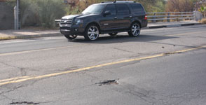 three potholes three potholes