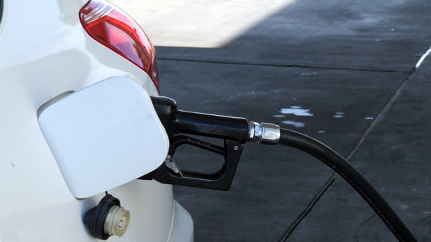 Stock Gas Pump Car Spotlight