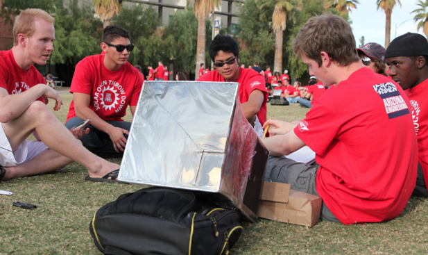 Solar oven spotlight Solar oven spotlight