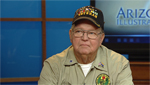 Dan Ross, president of VVA Tucson Chapter 106, speaks about Veteran's Day.
