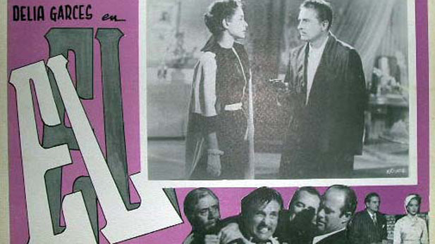 A lobby card for Buñuel's 1953 film El, which is still unavailable on DVD