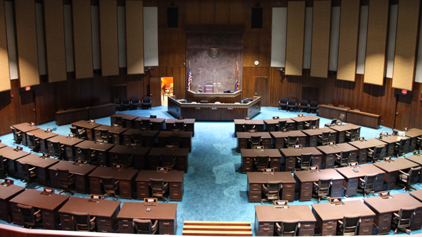 The Arizona House of Representatives chamber.