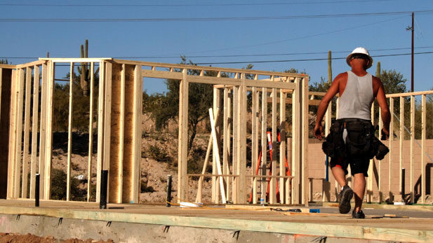 Construction employment is down by nearly half in the Tucson area in the last decade.