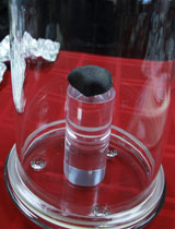 Meteorite sample portrait Meteorite sample portrait