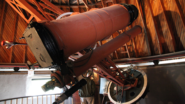 The Pluto Discovery Telescope was built in 1928 to look for "Planet X," later known as Pluto.