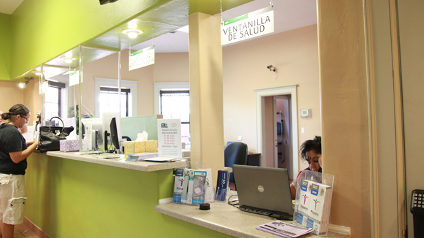 Inside the offices of Tucson's Mexican Consulate, 553 S. Stone Ave.