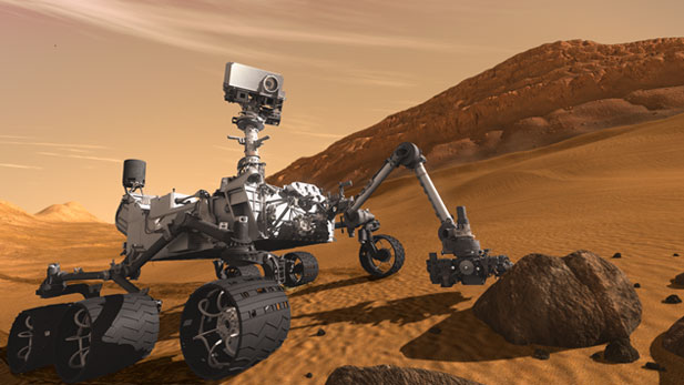 NASA's Mars Curiosity Rover. 