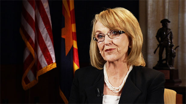 Michael Chihak speaks to governor Jan Brewer about some of the timely topics in the state.