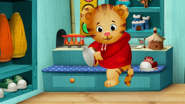 Four-year-old Daniel Tiger invites young viewers into his world, giving them a kid’s eye view of his life.